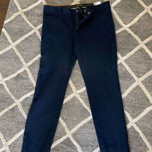 Banana Republic, Sloan pant, skinny, size 6, navy